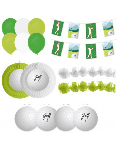 Kit de 15 décorations sur le thème du golf