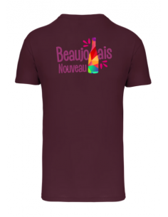 T-shirt wine Beaujolais nouveau homme : textile beaujolais nouveau 2