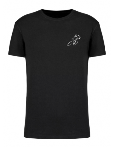 T-shirt noir course cycliste homme : textile course cycliste et Tour de France