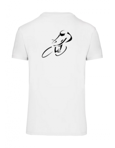 T-shirt blanc course cycliste homme : textile course cycliste et Tour de France T-shirt blanc course cycliste homme : textile course cycliste et Tour de France