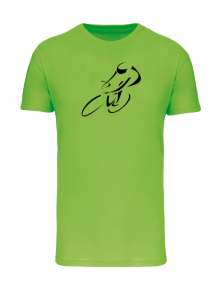 T-shirt vert course cycliste homme : textile course cycliste et Tour de France
