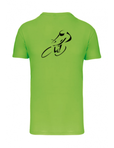T-shirt vert course cycliste homme : textile course cycliste et Tour de France