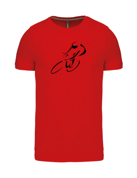 T-shirt rouge course cycliste homme : textile course cycliste et Tour de France