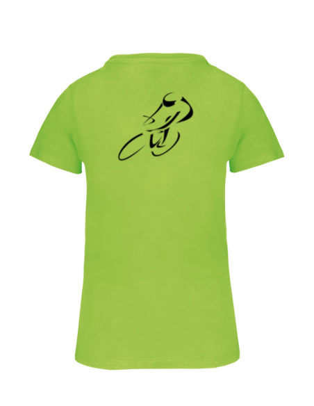 T-shirt vert course cycliste femme : textile course cycliste et Tour de France