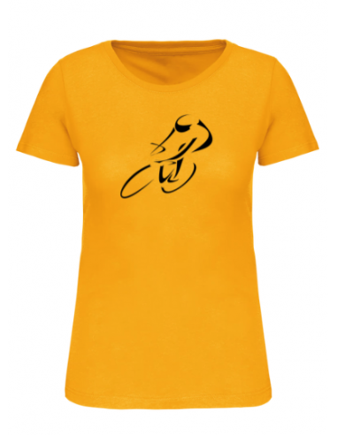 T-shirt jaune course cycliste femme : textile course cycliste et Tour de France T-shirt jaune course cycliste femme : textile course cycliste et Tour de France