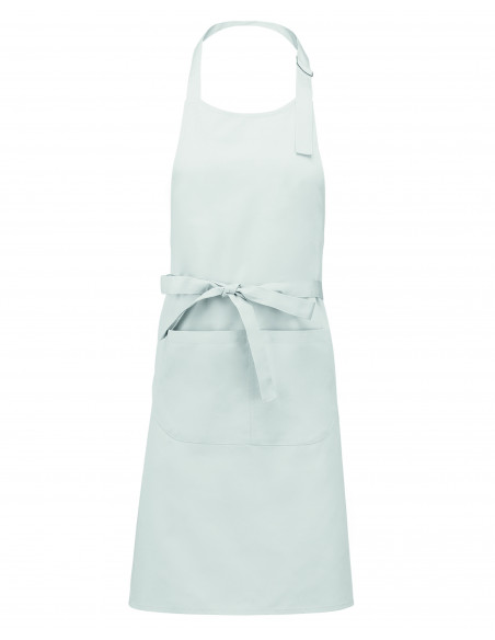 Tablier personnalisable en polycoton avec poche : textile professionnel