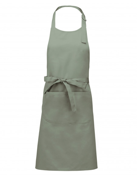 Tablier personnalisable en polycoton avec poche : textile professionnel