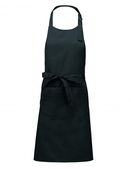 Tablier personnalisable en polycoton avec poche : textile professionnel