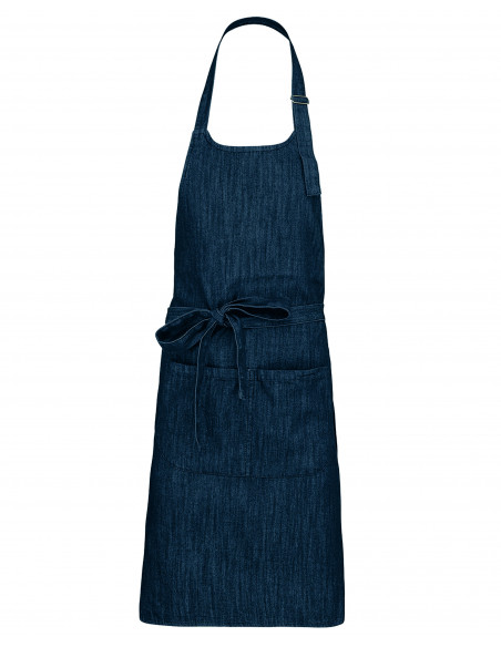 Tablier personnalisable en polycoton avec poche : textile professionnel