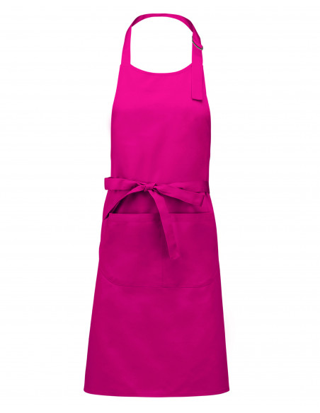 Tablier personnalisable en polycoton avec poche : textile professionnel