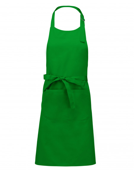 Tablier personnalisable en polycoton avec poche : textile professionnel