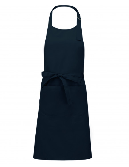 Tablier personnalisable en polycoton avec poche : textile professionnel