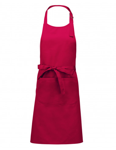 Tablier personnalisable en polycoton avec poche : textile professionnel Tablier personnalisable en polycoton avec poche : textile professionnel