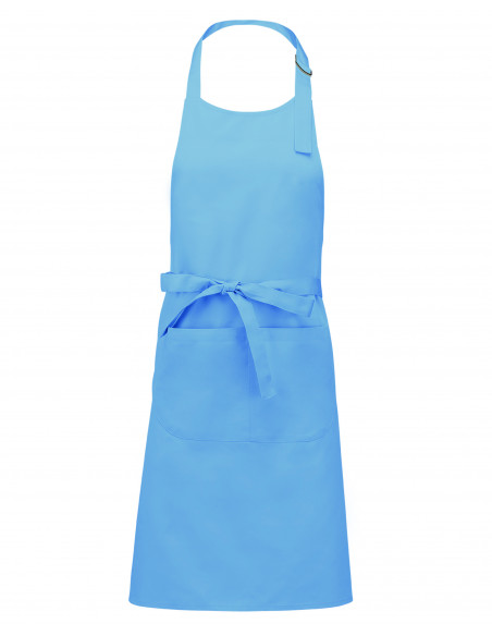 Tablier personnalisable en polycoton avec poche : textile professionnel