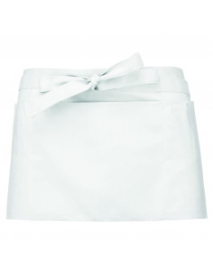 Tablier en polycoton court personnalisable : textile professionnel 2