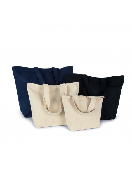 Sac shopping à soufflet personnalisable - Kimood : tote bag personnalisé