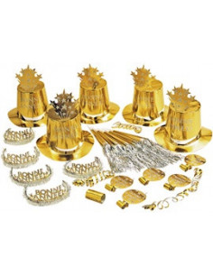 Kit or bonne année 10 personnes : nouvel an 2