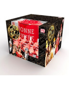 Kit rouge bonne année 10 personnes : nouvel an 2