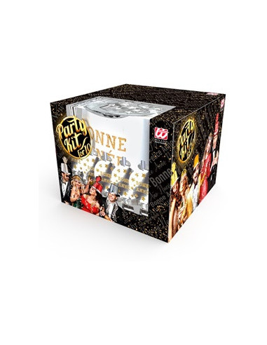 Kit argent bonne année 10 personnes : nouvel an