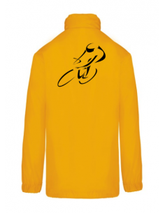 Coupe-vent jaune course cycliste homme : textile course cycliste et Tour de France 2