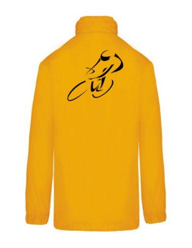 Coupe-vent jaune course cycliste homme : textile course cycliste et Tour de France