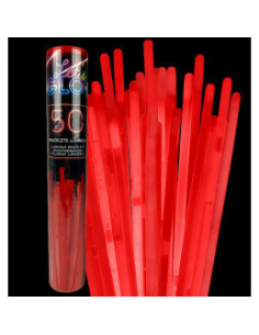 Lot de 50 bracelets unicolor lumineux 2