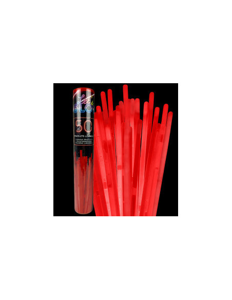 Lot de 50 bracelets unicolor lumineux