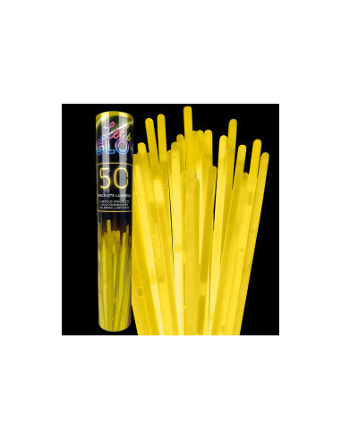 Lot de 50 bracelets unicolor lumineux Lot de 50 bracelets unicolor lumineux