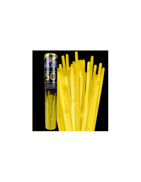 Lot de 50 bracelets unicolor lumineux