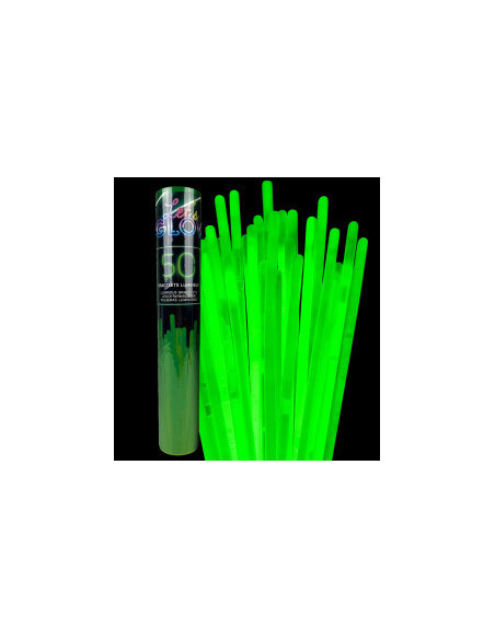 Lot de 50 bracelets unicolor lumineux