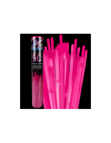 Lot de 50 bracelets unicolor lumineux Lot de 50 bracelets unicolor lumineux