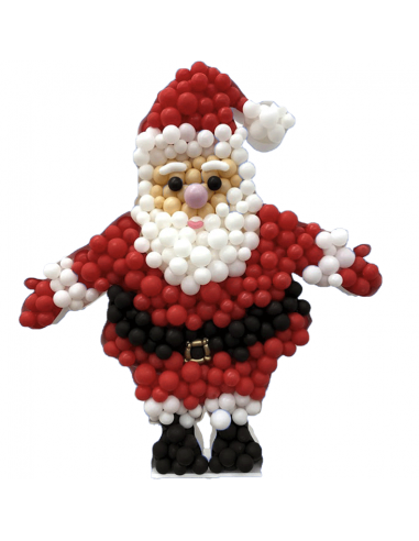 Structure à ballons Père Noël 170cm : évènement Noël