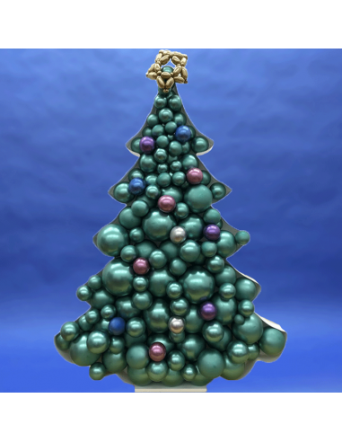 Structure à ballons sapin de Noël 170cm : évènement Noël