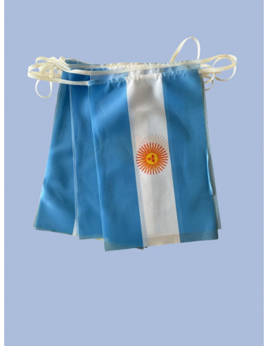 Guirlande en tissu Argentine : fabrication française