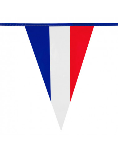 Guirlande drapeaux France 1er prix pour célébrer le 14 Juillet