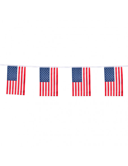 Guirlande drapeaux USA 1er prix
