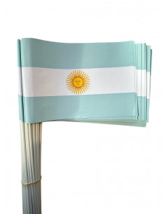 Lot de drapeaux Argentine : fabrication française