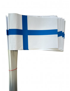 Lot de drapeaux Finlande en papier : Espace événement