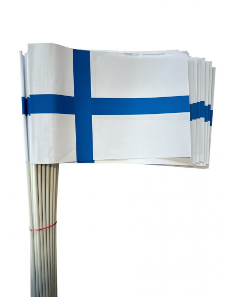 Lot de drapeaux Finlande en papier : Espace événement