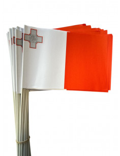 Lot de drapeaux Malte en papier : Espace événement