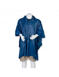 Poncho imperméable bleu marine : vêtements imperméables