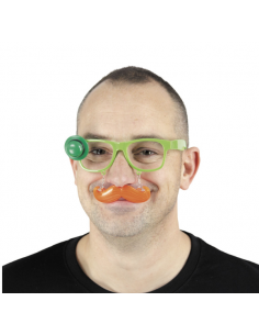 Lunettes moustache Saint Patrick : accessoire déguisement