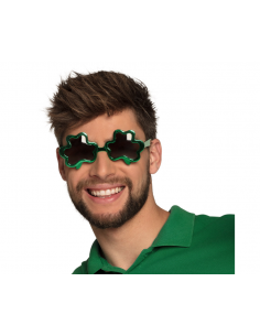 Lunettes trèfles Saint Patrick : accessoires saint Patrick