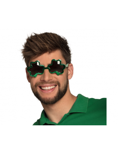 Lunettes trèfles Saint Patrick : accessoires saint Patrick