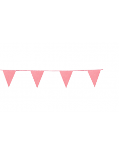 Guirlande en carton scintillante rose gold : guirlande fanions 2