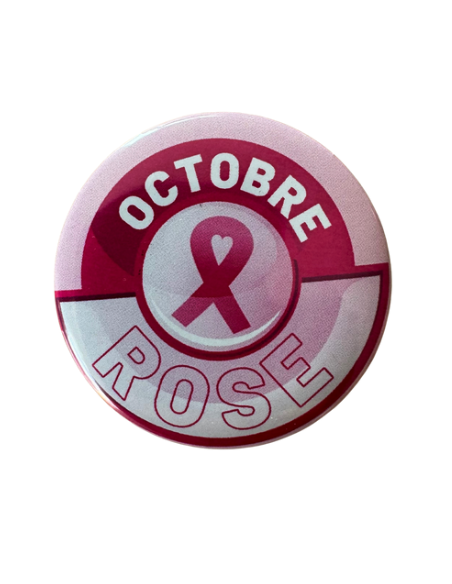 Pin's Octobre Rose : accessoire Octobre rose