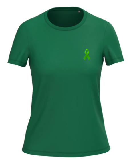 T-shirt blanc Juin vert femme : textile juin vert