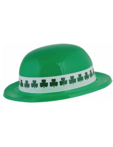 chapeau melon saint patrick en plastique pas cher