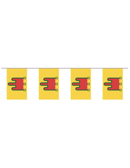 guirlande drapeau Auvergne