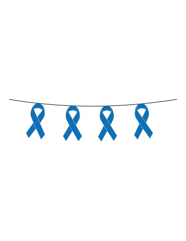 copy of guirlande ruban fuchsia en plastique résistant